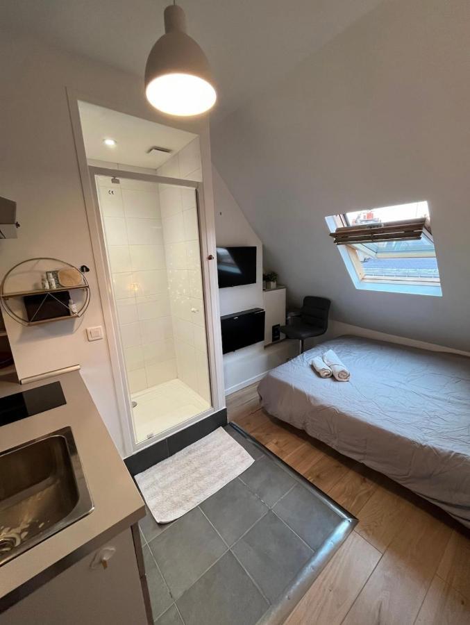 Apartamento Cosy Studio Saint-Lazare París Exterior foto